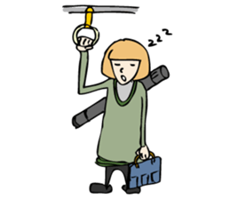 Architecture studios people sticker #13951089