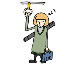 Architecture studios people sticker #13951089