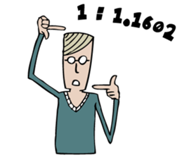 Architecture studios people sticker #13951096