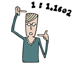 Architecture studios people sticker #13951096