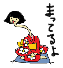 Oyou of the Traditional ghost sticker #13951612