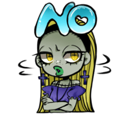 Zombie Girls sticker #13951647