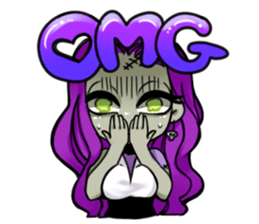 Zombie Girls sticker #13951648