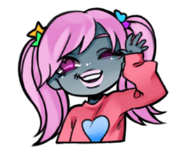 Zombie Girls sticker #13951649