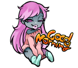 Zombie Girls sticker #13951652