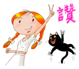 Orange and Gigi 05 Cheer up! sticker #13952242