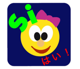 Italian greeting sticker #13952707