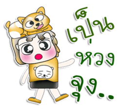 Mr. Kenta. Love cat!!! sticker #13952727