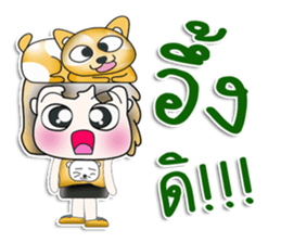 Mr. Kenta. Love cat!!! sticker #13952733