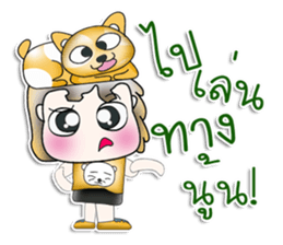 Mr. Kenta. Love cat!!! sticker #13952735