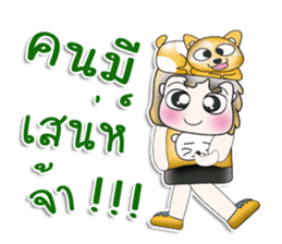 Mr. Kenta. Love cat!!! sticker #13952739