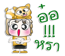 Mr. Kenta. Love cat!!! sticker #13952741