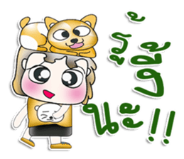 Mr. Kenta. Love cat!!! sticker #13952747