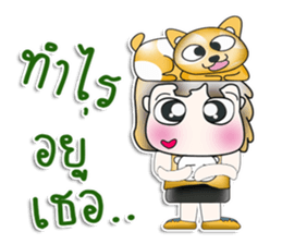 Mr. Kenta. Love cat!!! sticker #13952751