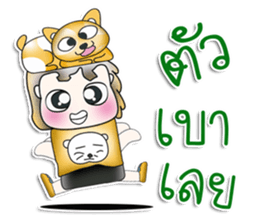 Mr. Kenta. Love cat!!! sticker #13952754