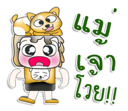 Mr. Kenta. Love cat!!! sticker #13952758