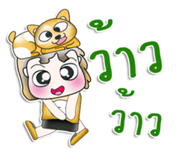 Mr. Kenta. Love cat!!! sticker #13952759