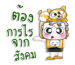 Mr. Kenta. Love cat!!! sticker #13952761