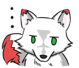 White Fox Boy sticker #13952960