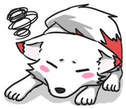 White Fox Boy sticker #13952961