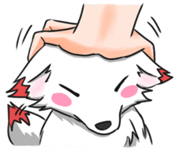 White Fox Boy sticker #13952971