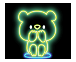 fluorescence Sticker6 sticker #13953068