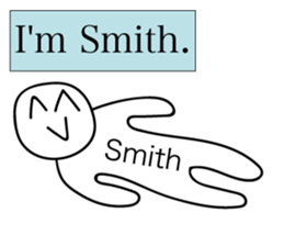 Crazy Sticker of Smith sticker #13953206