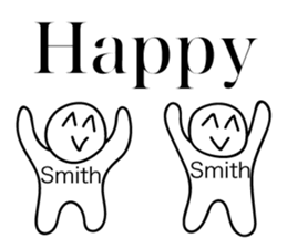 Crazy Sticker of Smith sticker #13953215