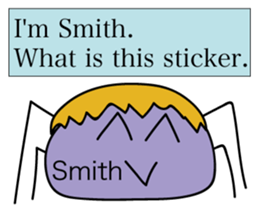 Crazy Sticker of Smith sticker #13953217