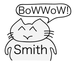 Crazy Sticker of Smith sticker #13953223