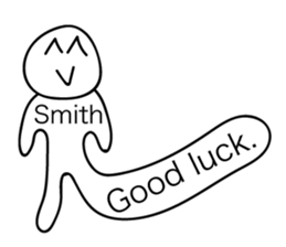 Crazy Sticker of Smith sticker #13953224