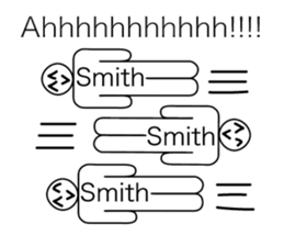 Crazy Sticker of Smith sticker #13953229