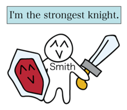 Crazy Sticker of Smith sticker #13953231