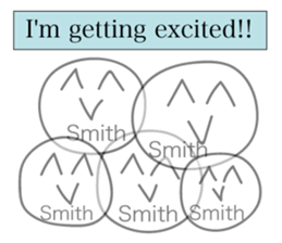 Crazy Sticker of Smith sticker #13953234