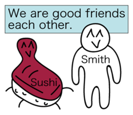 Crazy Sticker of Smith sticker #13953241