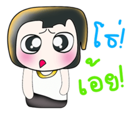 Hello! My name is Midoru.^___^ sticker #13953532