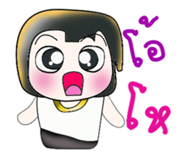 Hello! My name is Midoru.^___^ sticker #13953537