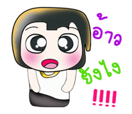 Hello! My name is Midoru.^___^ sticker #13953541