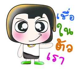 Hello! My name is Midoru.^___^ sticker #13953547