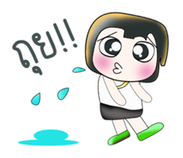Hello! My name is Midoru.^___^ sticker #13953564