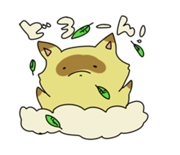 Tanuki no Pon sticker #13954315