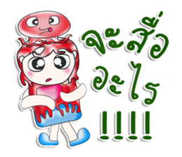 Mr. Takashi.^__^ love squid. sticker #13954496