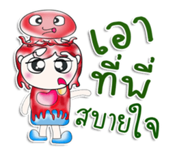 Mr. Takashi.^__^ love squid. sticker #13954498