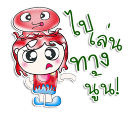 Mr. Takashi.^__^ love squid. sticker #13954503