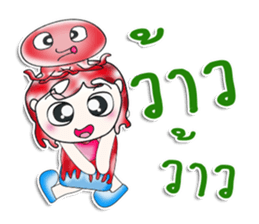 Mr. Takashi.^__^ love squid. sticker #13954527