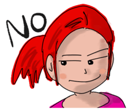 Redhead NO Version sticker #13955672