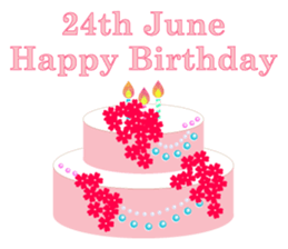 366 Days [ Happy Birthday ]  BR ver. 05 sticker #13955693