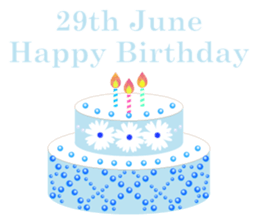 366 Days [ Happy Birthday ]  BR ver. 05 sticker #13955698