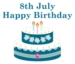 366 Days [ Happy Birthday ]  BR ver. 05 sticker #13955707