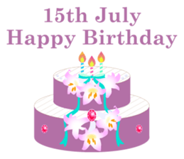 366 Days [ Happy Birthday ]  BR ver. 05 sticker #13955714